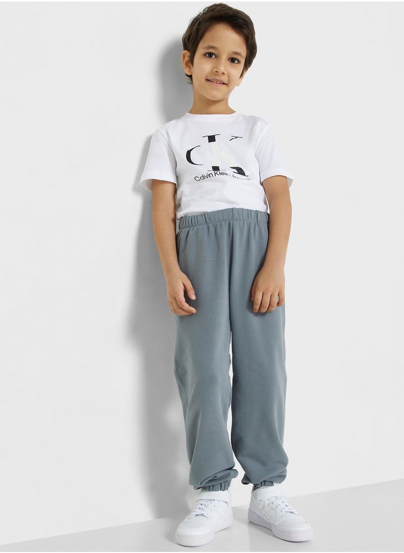 Calvin Klein Jeans - Kids Movement Label Sweatpants - Image 1