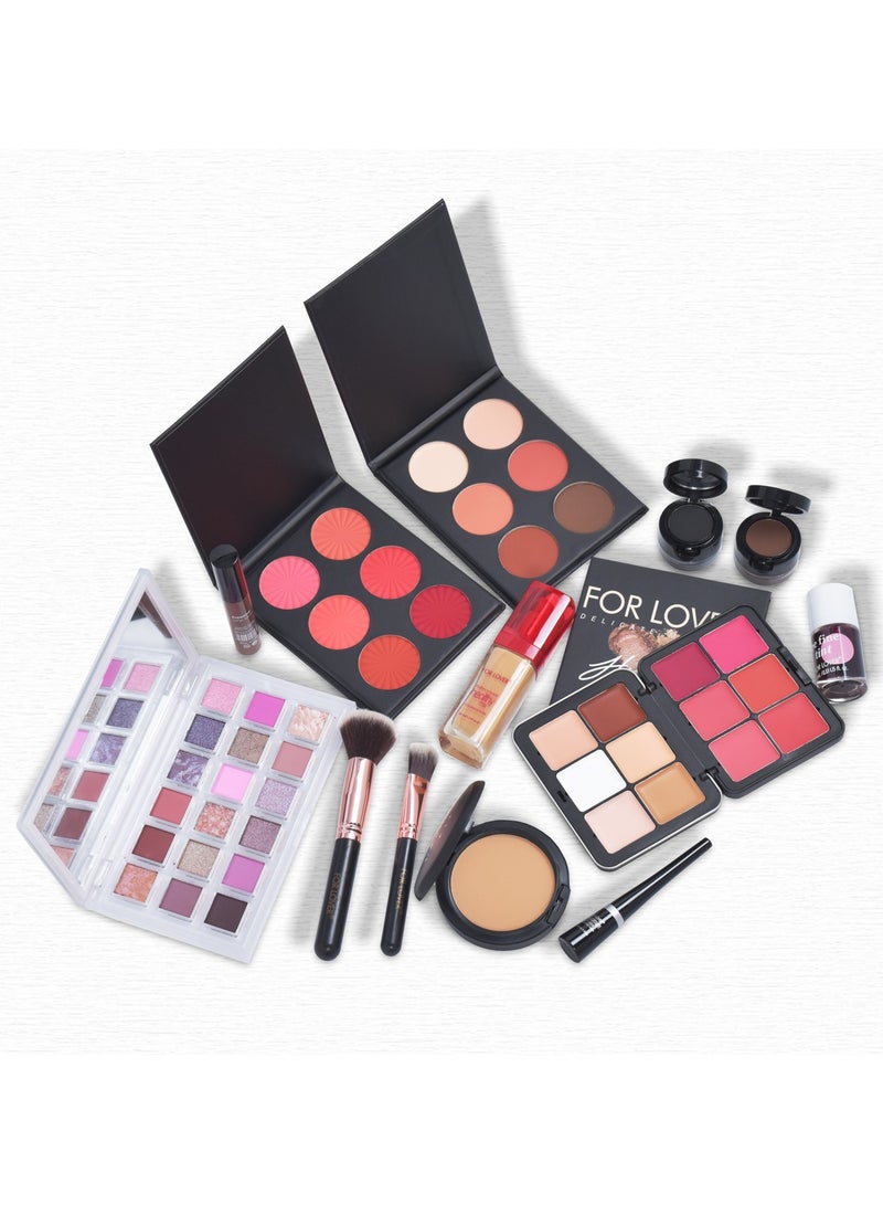 FOR LOVER ALL COSMETICS PRODUCTS IN ONE BOX KIT PROFESSIONAL MAKE UP - Image 2