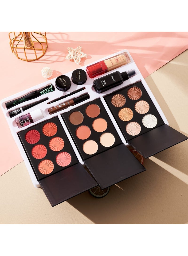 FOR LOVER ALL COSMETICS PRODUCTS IN ONE BOX KIT PROFESSIONAL MAKE UP - Image 3