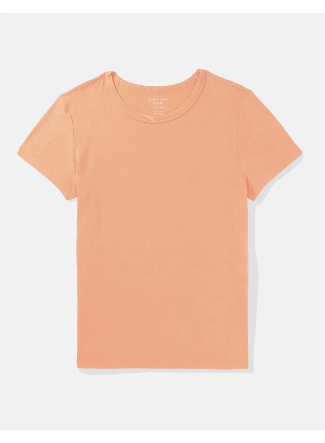 امريكان ايجل Essential Crew Neck Knitted T-Shirt