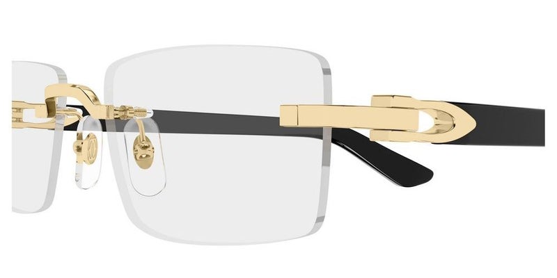 Cartier Rectangle Style Eyeglasses Frame - Image 3