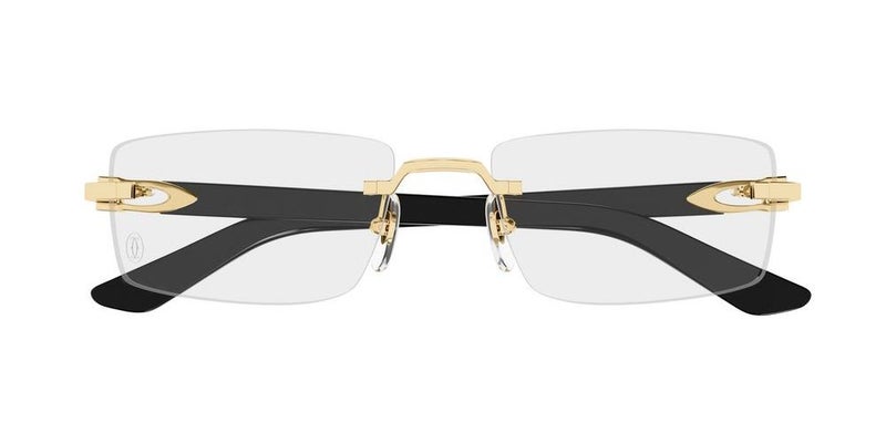 Cartier Rectangle Style Eyeglasses Frame - Image 2