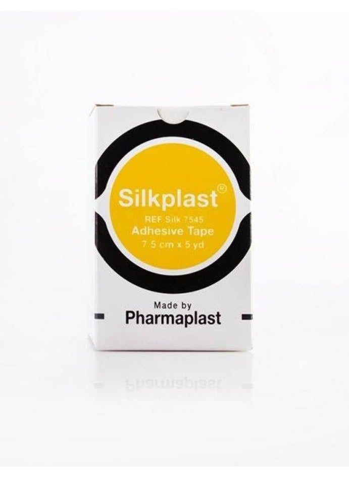 SILKPLAST Plaster SilkPlast | Medical Adhesive Tape | Size 7.5 cm  - Image 2