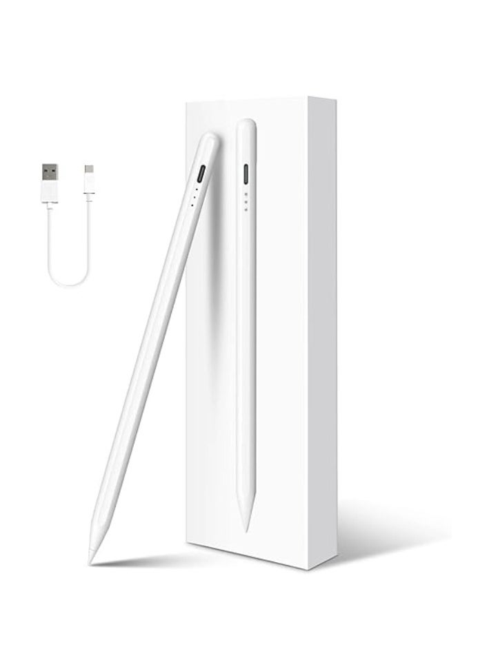 تقليدي - قلم iPad متوافق مع أجهزة Apple iPad (طرازات 2018-2024) – قلم رقمي لأجهزة iPad الجيل 10/9/8/7/6، iPad Air 5/4/3، iPad Pro 6/5/4/3، iPad Mini 6/5 - Image 1