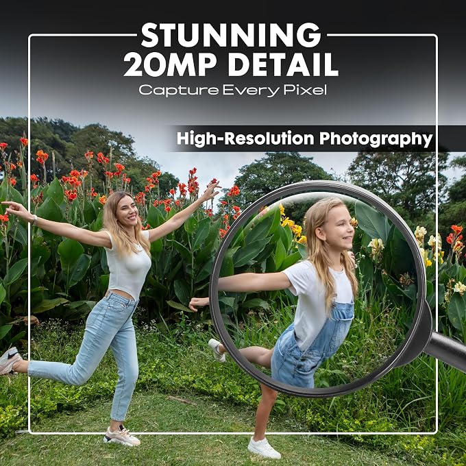 Minolta ProShot MN40Z 20MP Camera, 40X Optical Zoom, 1080p Video (Silver) | Capture sharp photos and video with intuitive controls for travel, family and everyday moments. - Image 4