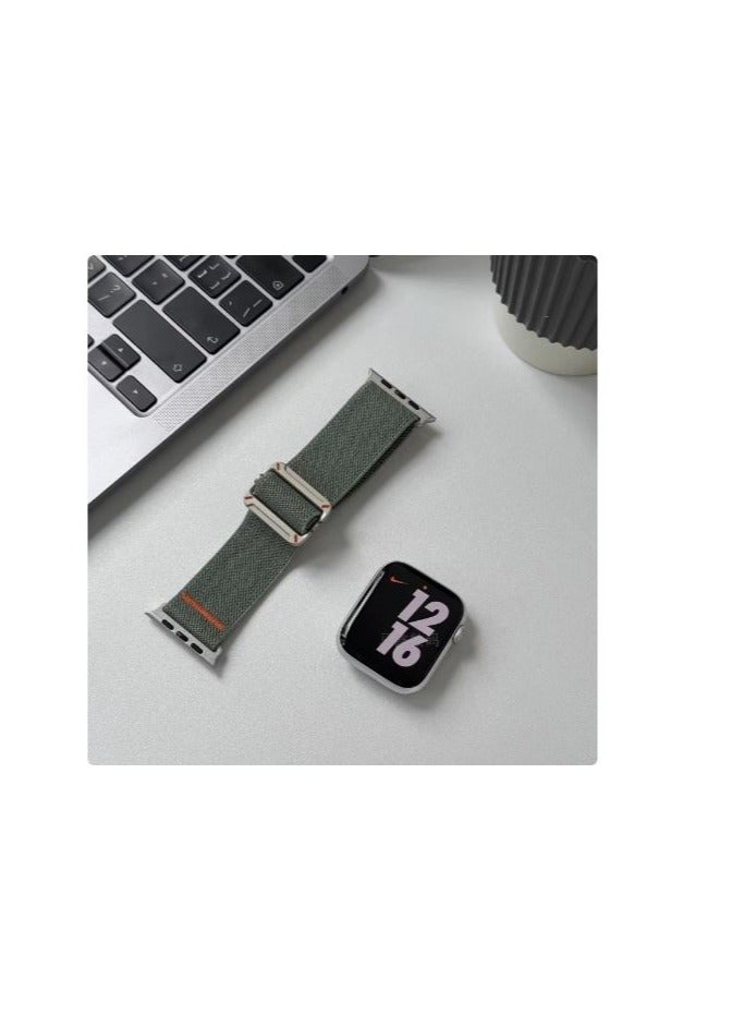 Woven Fabric Flexible Band Strap for Apple Watch 38/40/41/42mm 