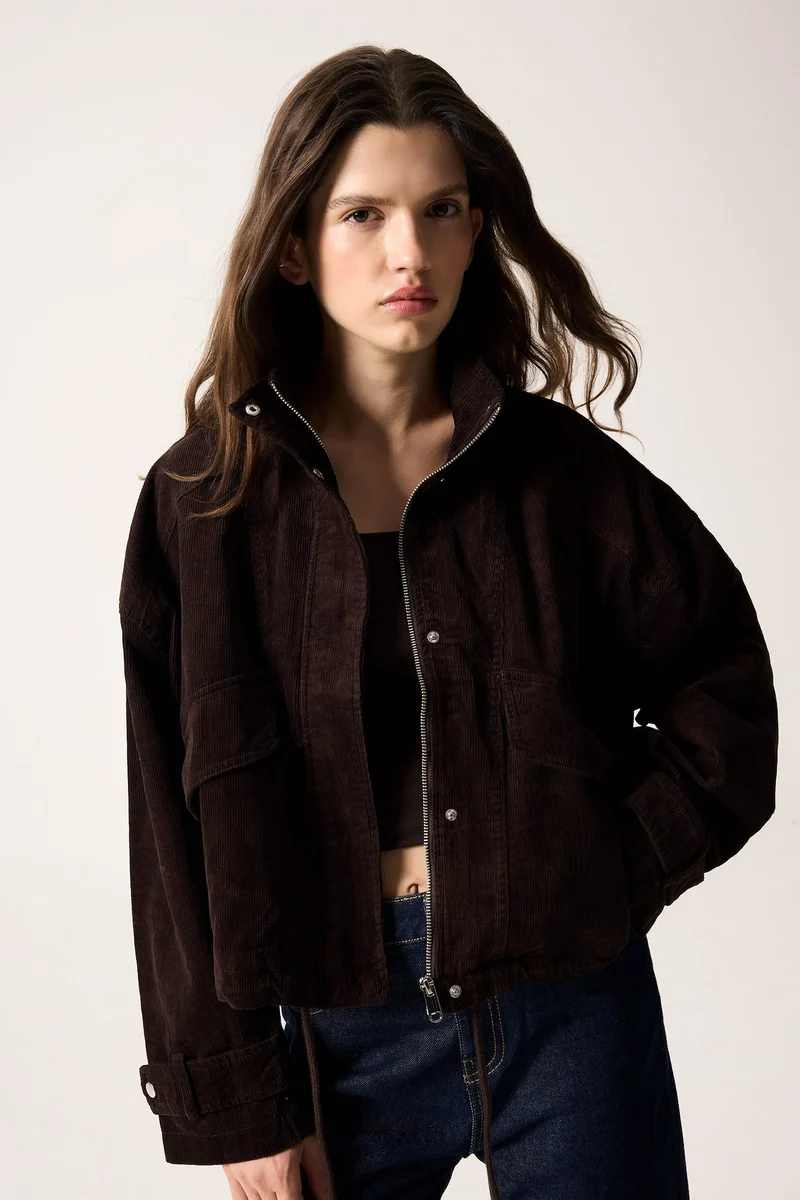 ديفاكتو Regular Fit Cotton Puffer Jacket