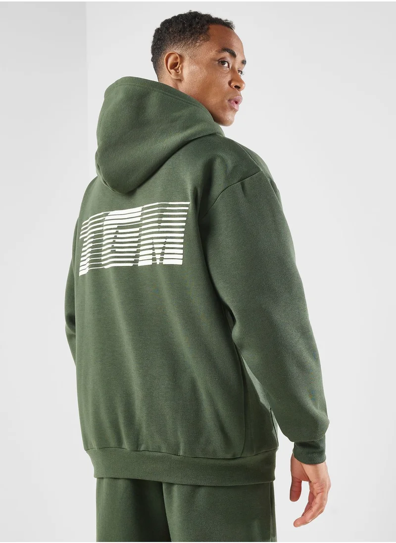 The Giving Movement Lounge Oversized Zip Hoodie