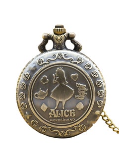 NIBEMINENT Vintage Metal Analog Pocket Watch Unisex Casual Style  - Image 1
