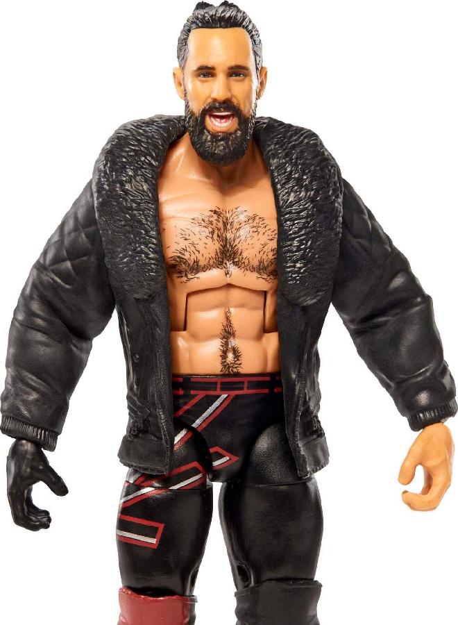 Mattel Games Mattel WWE Seth Rollins Top Picks Elite Collection Action Figure, Articulation & Life-Like Detail, Interchangeable Accessories, 6-Inch - Image 5