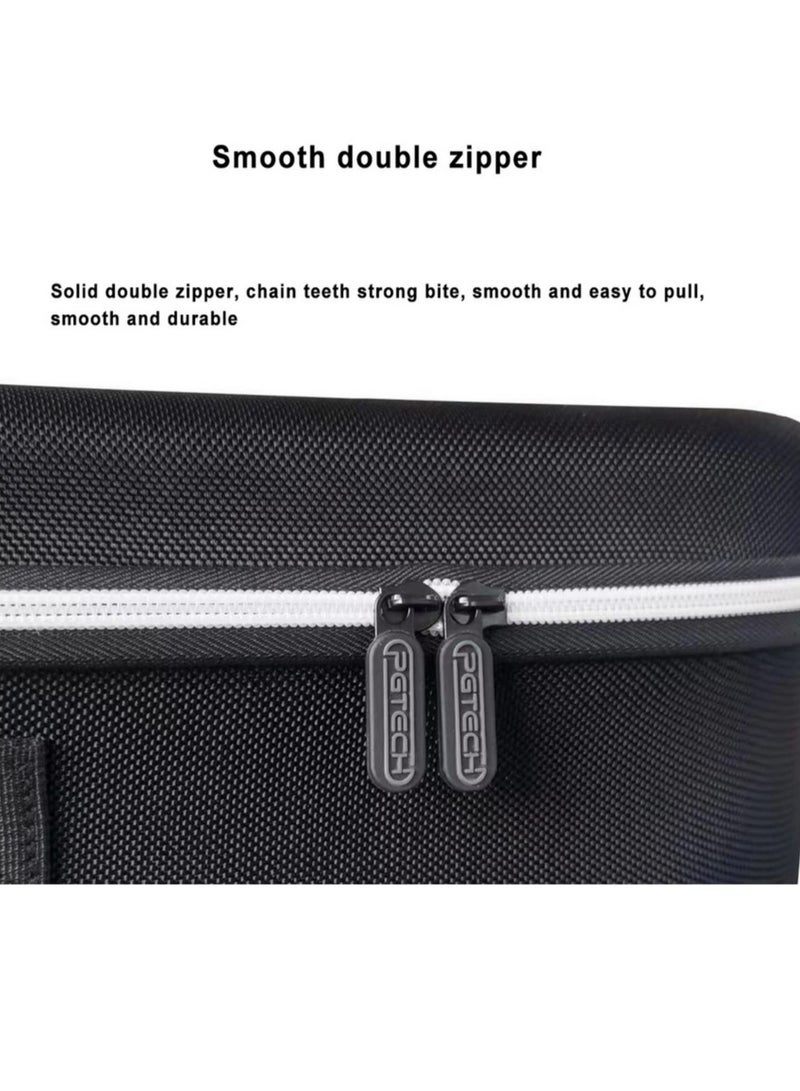 For PS VR2 Storage Bag Hard EVA Protective Case for VR Headset Travel Carrying Box Scratchproof Shockproof Splashproof Zipper Pouch VR Accessories for PlayStation VR2  - Image 4