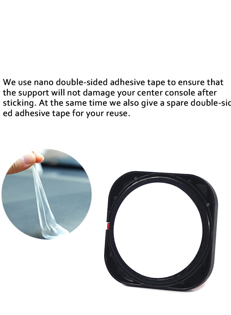 2PCS 360° Rotatable Dashboard Phone Holder for Car, Office, and Home - Compatible with 3.5-7 inch Smartphones like iPhone 12, 11, XS, 8, 7 Pro Max, Samsung. - Image 3