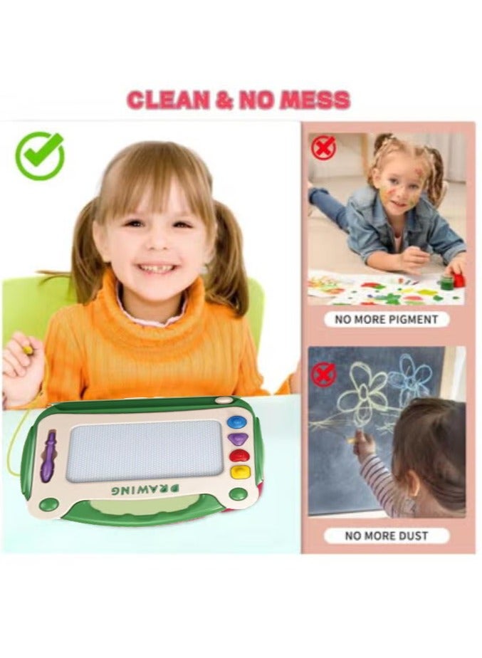Arabest Magnetic Drawing Board for Kids,Toys for 2 Year Old,Doodle Board Writing Tablet for Toddlers 1-3, Toddler Travel Learning Toys, First Birthday Gifts for Kids(Green) - Image 4