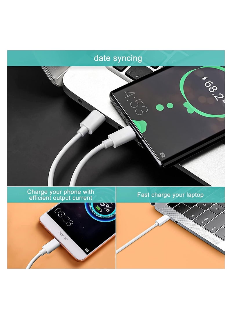 KASTWAVE - 140W USB-C Power Adapter for MacBook/MacBook Air/iPad Pro - for MacBook Pro 16/15/ 14/13 Inch 2022/2021/2020/2019/2018, Included 1.8M USB C to C Cable (White) - Image 1