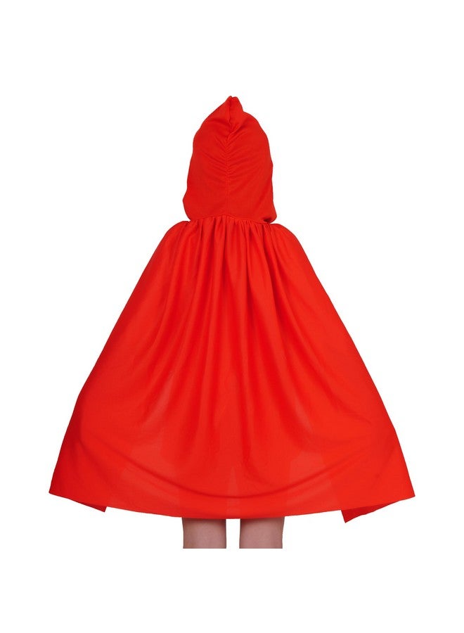 Dxhycc Hooded Cloak Cape Unisex Halloween Cloak For Halloween Christmas Role Play Cosplay Costume, Red - Image 2