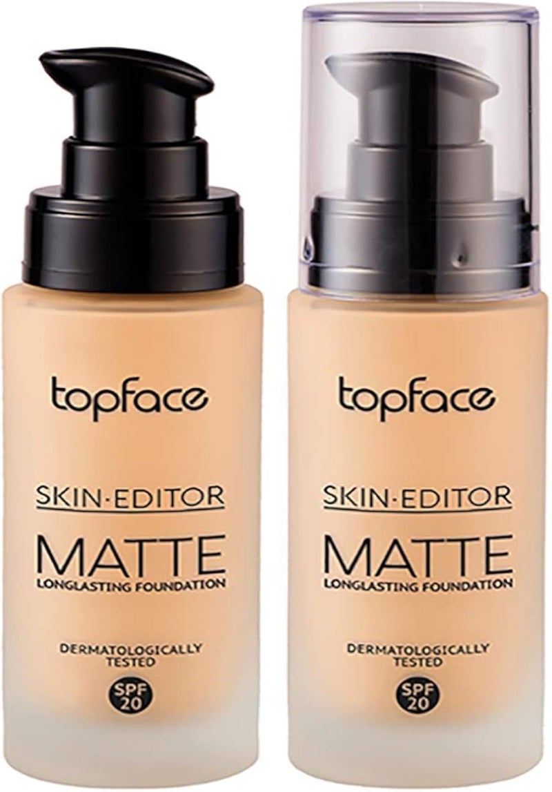 كريم أساس توب فيس سكين إديتور غير لامع رقم 6