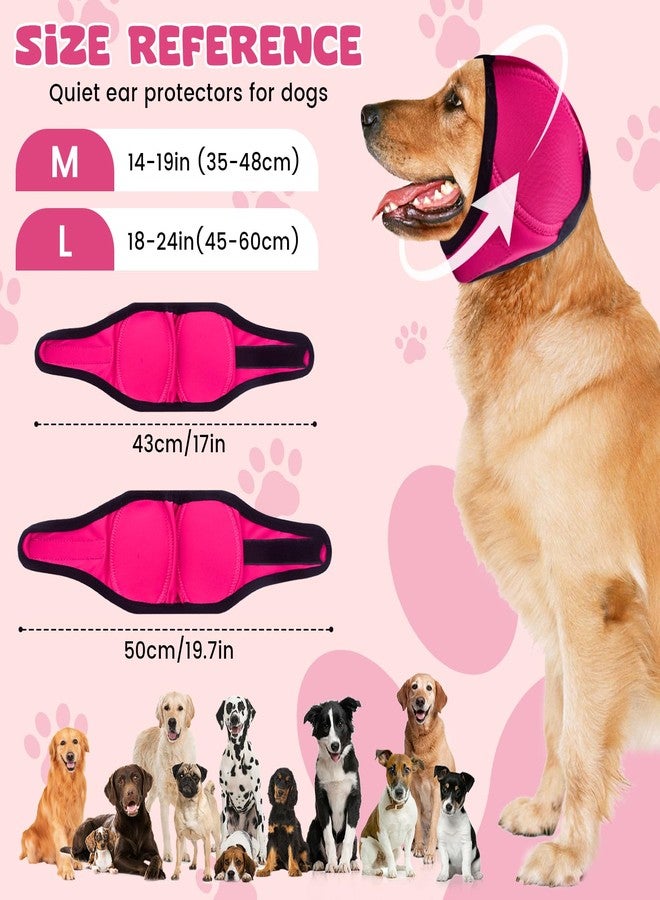 KCMOSGI 2 Pcs Dog Ear Muffs Noise Protection, No Flap Ear Wraps for Dogs, Dog Ear Covers for Bath, Dog Earmuffs for Beauty Treatment, Fireworks Show - Image 2