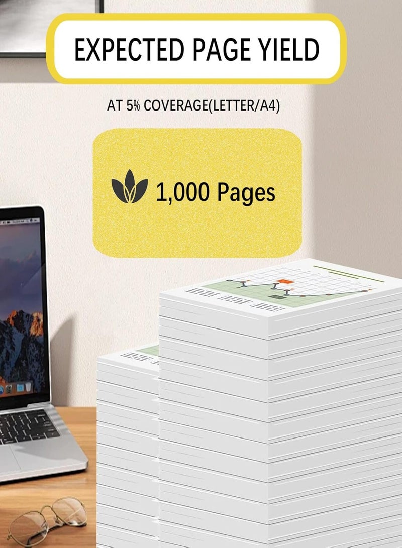 حبتين حبر طابعة W1500A (150A) متوافق مع طابعات اتش بي ليزر جيت M111 / MFP M141 - Image 3