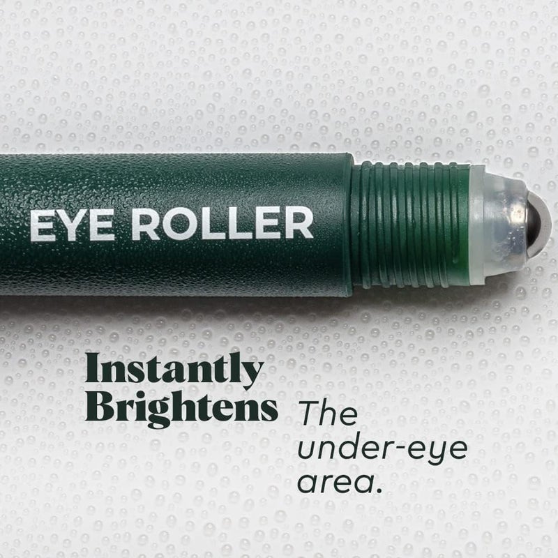 The Wolf Project Under Eye Roller with Caffeine, Vitamin C and Peptides - Energizing Serum for Dark Circles and Puffiness, Fine Lines, Wrinkles - Gel-Based Brightening Cream - Image 2