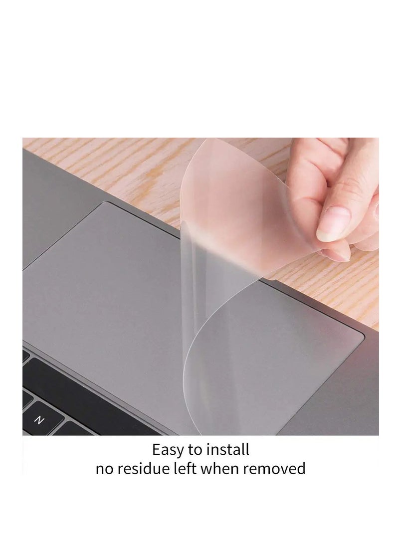 general 【2PCS】 MacBook Pro 14 Trackpad Protector Cover for 2024-2021 MacBook Pro 14 inch M4 M3 M2 M1 Pro/Max A3112 A3401 A3185 A2918 A2992 A2442 A2779 Anti-Scratch Waterproof Touch Pad Skin Cover, Clear - Image 2