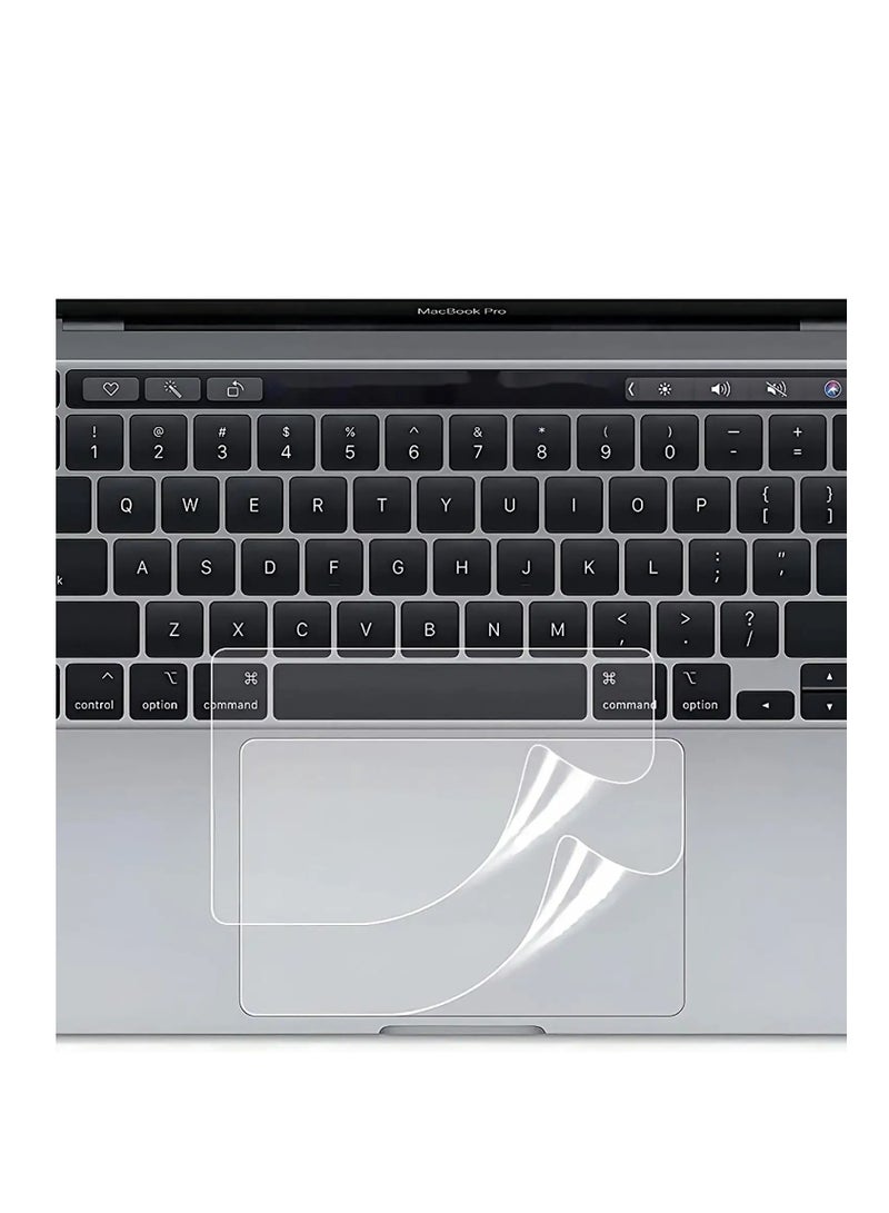 general 【2PCS】 MacBook Pro 14 Trackpad Protector Cover for 2024-2021 MacBook Pro 14 inch M4 M3 M2 M1 Pro/Max A3112 A3401 A3185 A2918 A2992 A2442 A2779 Anti-Scratch Waterproof Touch Pad Skin Cover, Clear - Image 3