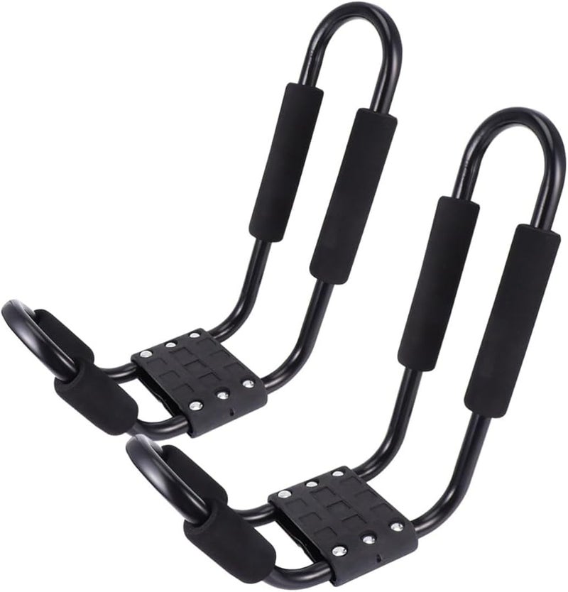 Heavy Duty Detachable Kayak Canoe Roof Rack Carrier with Crossbars for SUV Truck - Image 1