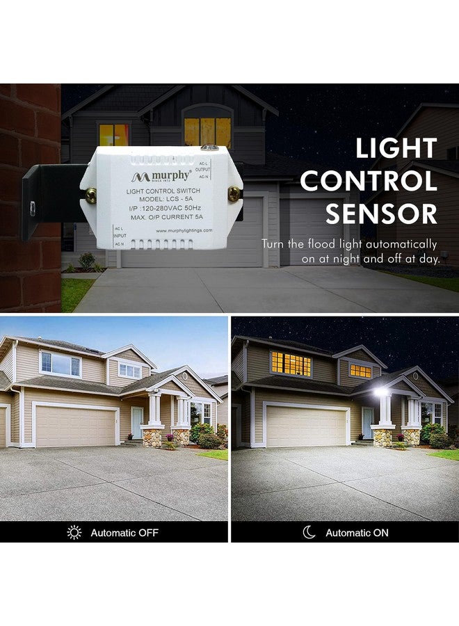 Murphy 30W Led Waterproof with Auto On/Off Day Night Light Sensor Flood Light : Pack of 1 (Aluminium, BIS Approved) - Image 2