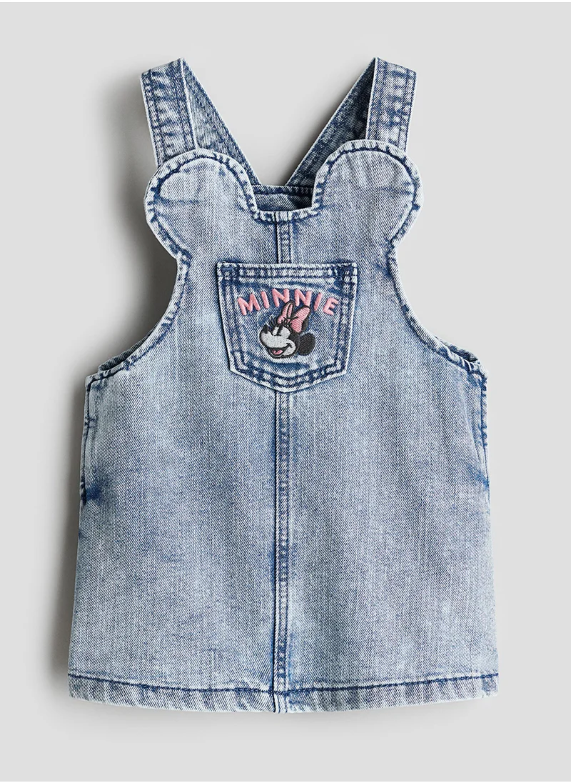 H&M Denim Dungaree Dress