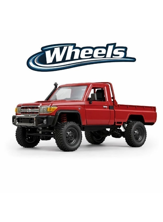 Wheels MN82 LC RC Crawler 1/12 RC Truck 4x4 RC Rock Crawler LC79 Remote Control Pickup 2.4Ghz All Terrain with 280 Brushed Motor Proportional Throttle Steering RTR Toy for Adult MN-82 - Image 2