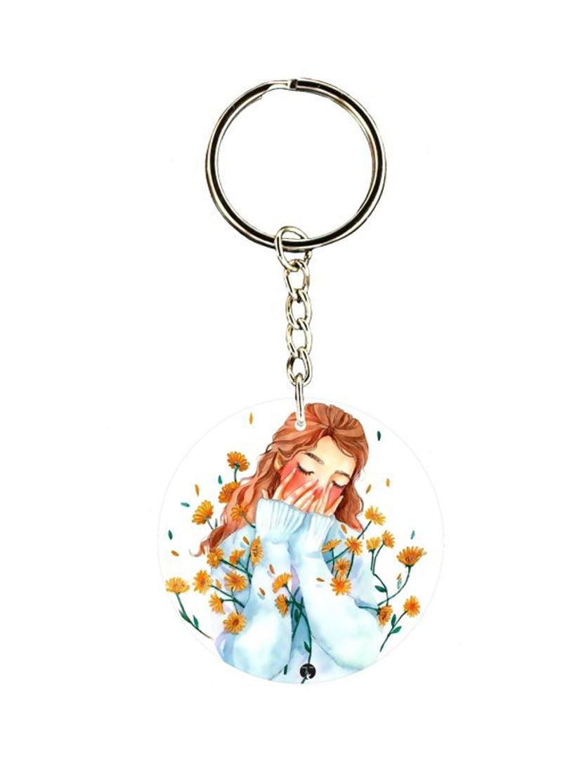 RKN Character Printed Keychain