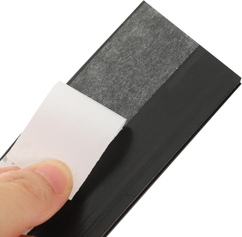 شريط ختم أسفل الباب من زيروديكو جل، مانع للصوت والرياح بثلاثة فتحات، أسود 100×4.8 سم، عازل للتيارات الهوائية - Image 4