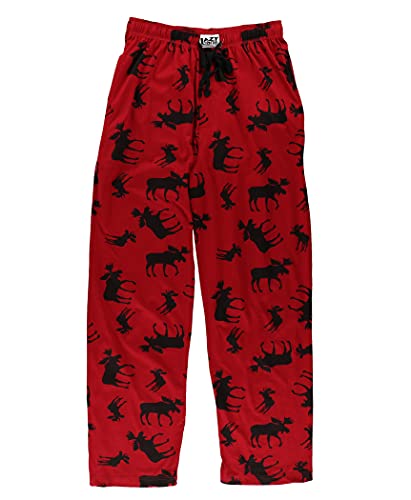 Lazy One Animal Pajama Pants for Men, Men's Separate Bottoms, Lounge Pants (Classic Moose, X-Small) - Image 3