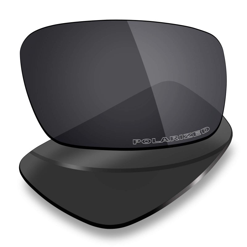 Mryok+ Polarized Replacement Lenses for Oakley Crankshaft OO9239 - Stealth Black - Image 2