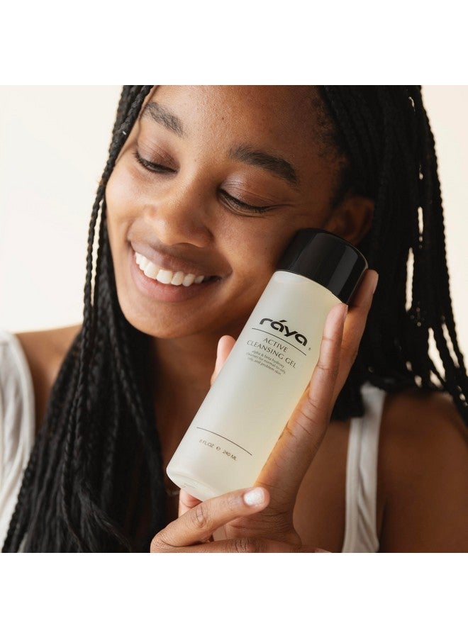 رايا جل رايا لتنظيف الوجه النشط (G-107) - مزيل مكياج منقي ومرطب، منظف جل لطيف للبشرة الدهنية والحساسة والمختلطة، تركيبة تنظيف عميق لبشرة متوازنة - Image 3