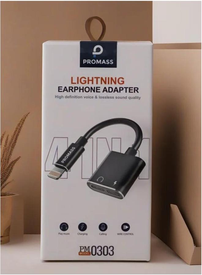 PROMASS Lightning Earphone Adapter Elevate Your Sound Experience on the Go - Image 1