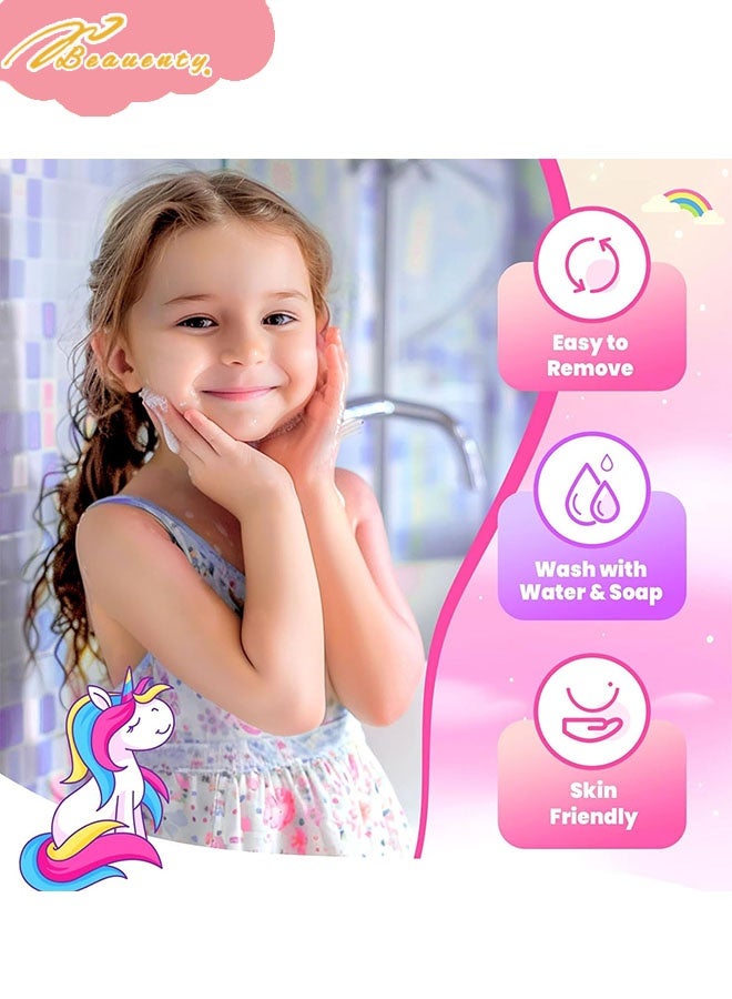 Beauenty Kids Makeup Kit for Girl, 19PCS Washable Real Makeup Set for Girls with Portable Bag, Safe & Non-Toxic Kids Make Up Toys for Girls Aged 4 5 6 7+ Year Old - Image 4