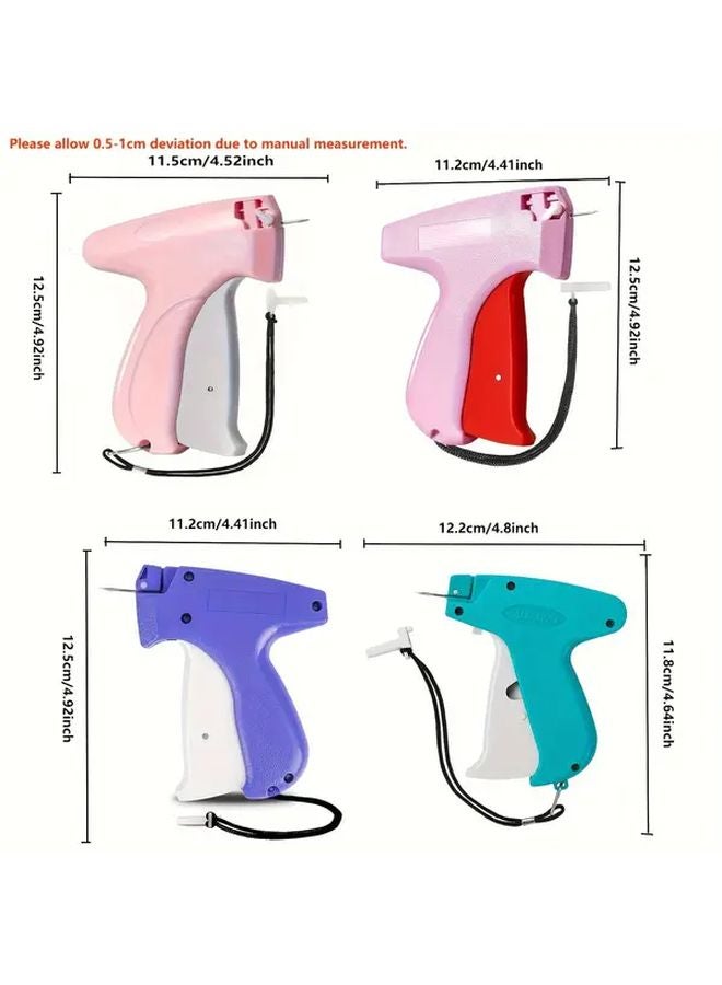 Pink Mini Speedy Sticky Sewing Gun Hemming Tool With 6 Fine Needles 1000pcs Fasteners - Image 4