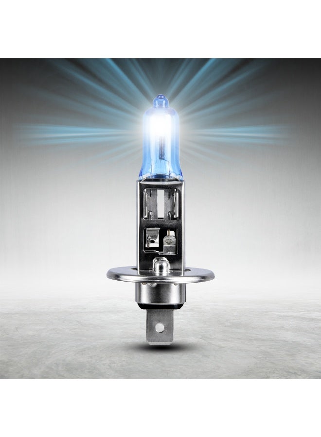 BYSON S/W H1 Halogen Headlight Bulb, 12V 55W Super White Car Light, Ultra Bright Beam with Long Life Performance, Premium Auto Lamp for Night Driving, Clear Vision and Fog Lamp Safety - Image 2