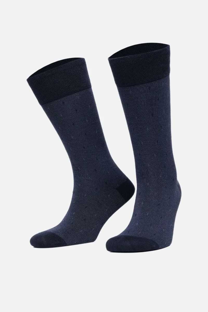 Mısırlı Egyptian Men's Modal Single Navy Blue Socks - M 61004-L
