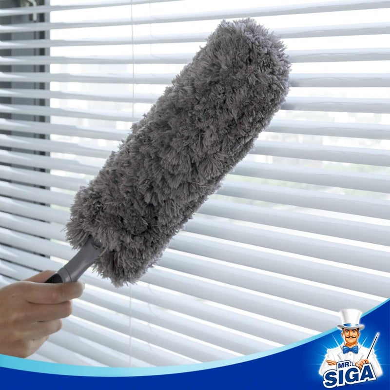Mr Siga MR.SIGA Lint Free Microfiber Duster - Washable Household Cleaning Tool - Image 5