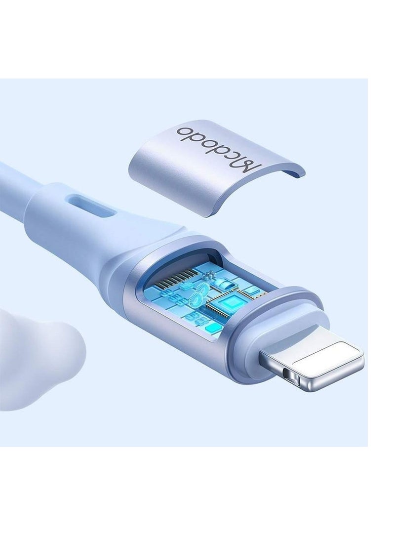 Mcdodo Charging Cable 1.2 Meter PD and Fastener Mcdodo Type-C to Lightning PD Data Cable CA-1864 - Image 4