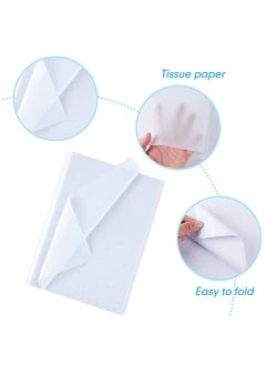 HomarKet 50-Pieces Premium Quality Gift Wrapping Tissue Paper White 50x75cm  - Image 2