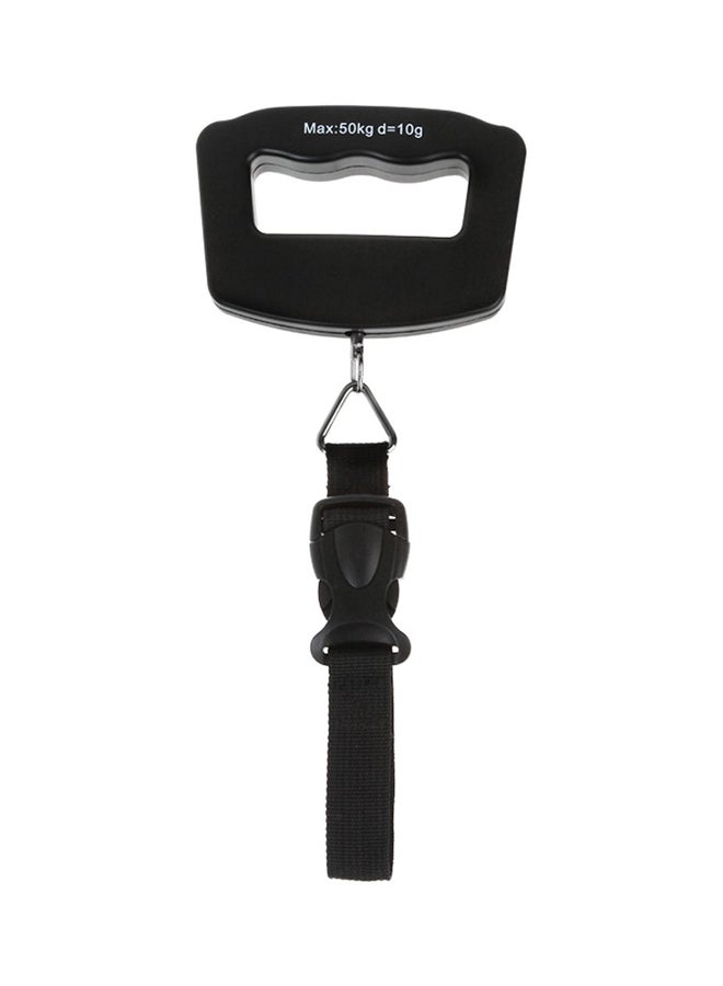 NIBEMINENT Digital Luggage Weighing Scale Black - Image 1