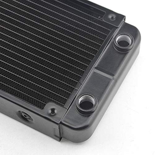 BXQINLENX 18 Pipe Aluminum Heat Exchanger Radiator for PC CPU CO2 Laser Water Cool System Computer 360mm(B) - Image 3