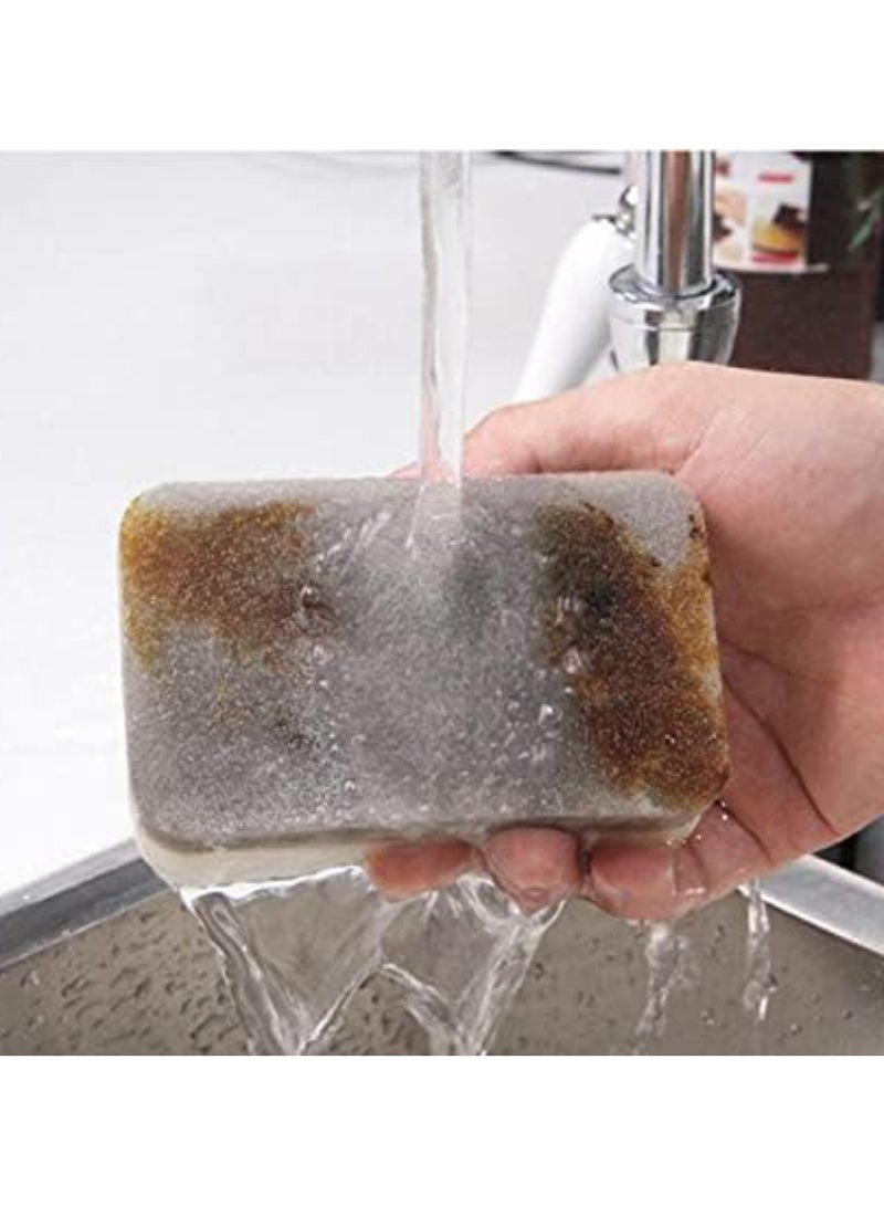 Scrolls Dishwashing Sponge, Cleaning Sponge, Multi-function Kitchen Sponge for Everyday Jobs, Dual-Sided Cleaning Sponge for Dishwashing, Kitchen, Bathroom, 5 Pcs - Image 3