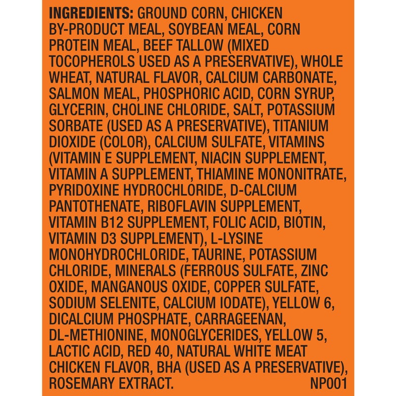 Meow Mix Tender Centers Salmon & White Meat Chicken Flavors Cat Food, 3 Pound (Pack of 4), Crunchy Outside Meaty Inside - Image 5