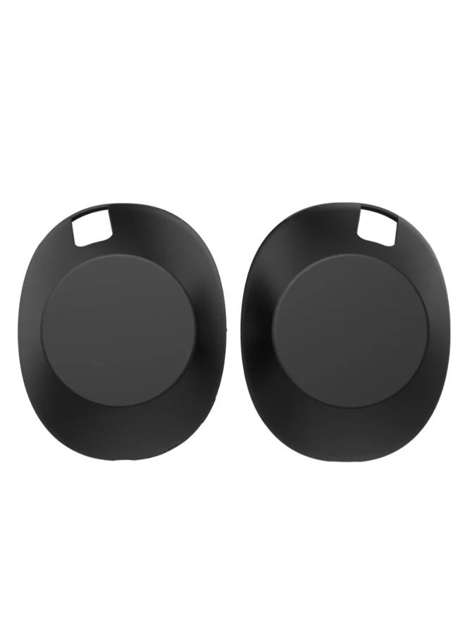 Headphone Cover for Sony WH-1000XM6 3-in-1 Silicone Case Skin Full Set Headband Protector Inner Outer Ear Cushion Covers For Sony WH-1000 XM6 Accesories (Black) - Image 3
