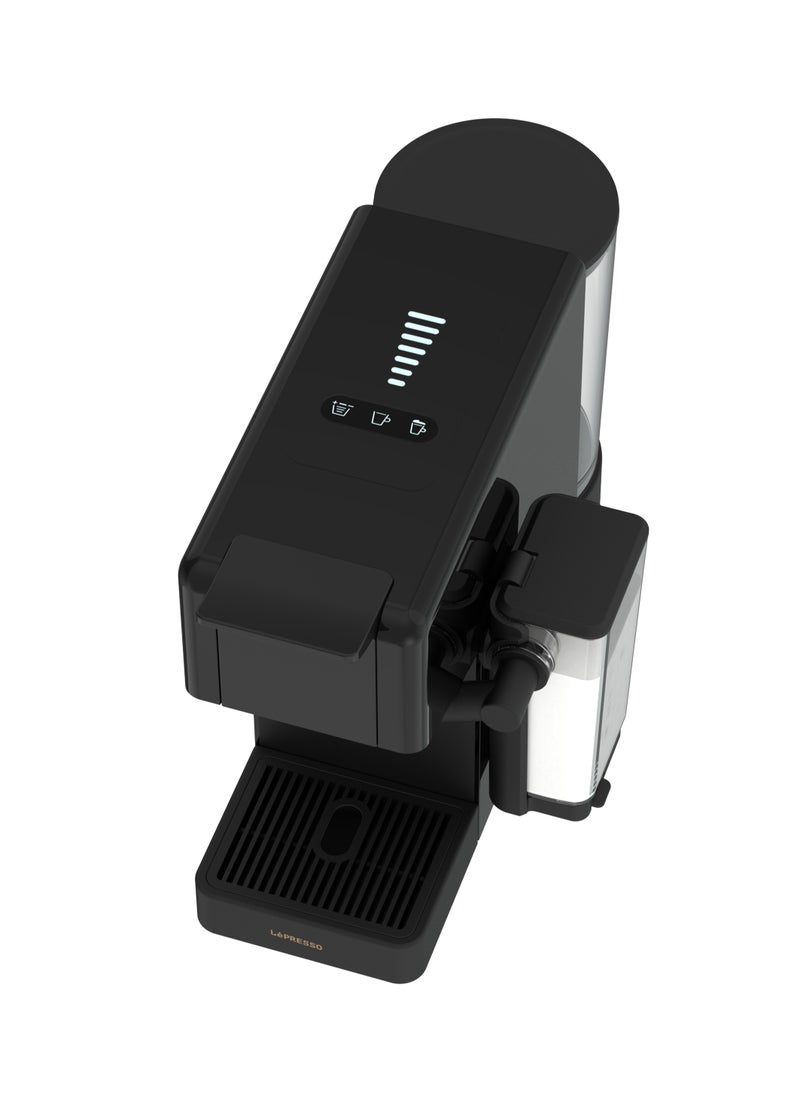 LePRESSO - Crema Pro Multi-Capsule 850mL Coffee Machine with Multi-Capsule Support and Special Cream System / Coffee Maker with Milk Frother and Dual Boiler System / 20 bar Pump Pressure / Dual Boiler System / Water Volume Level - Black - Image 1