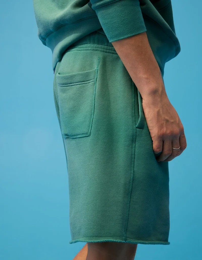 American Eagle  AE | Smiley® Fleece Shorts for Men | Best Price UAE