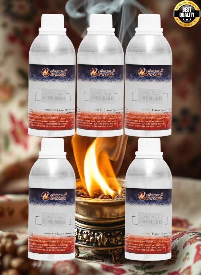 ALHAMIDI 5 Pieces Special Musk 500ML - Image 1